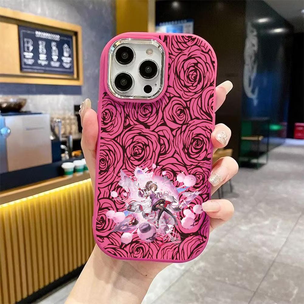Phone Case: 2D Flat Design Suitable for iPhone 18 17 16 15 14 13 Pro, Couple Style, Gamer Girl, Christmas and Halloween Gifts
