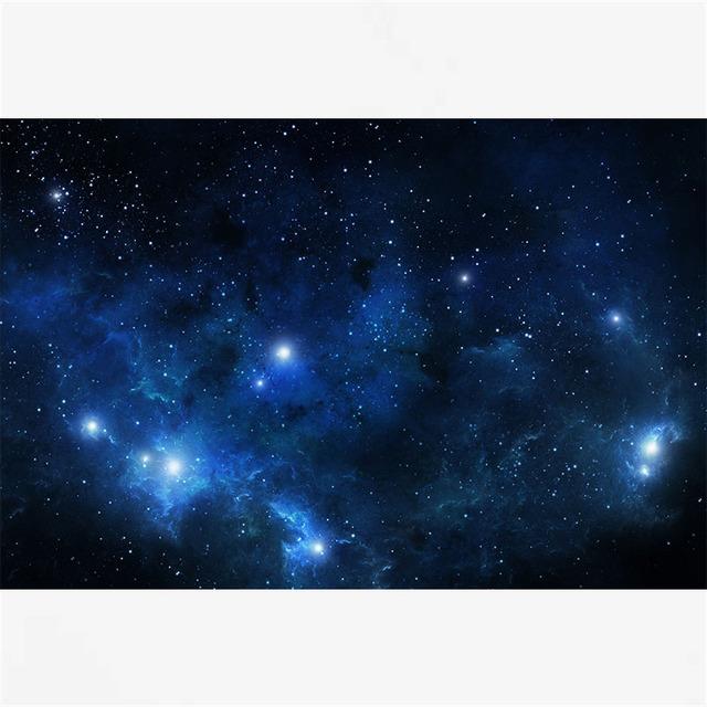 Space Cosmic Planets Canvas Painting Starry Sky Clouds Nebula Wall Art Picture Posters and Prints for Home Decor Modern Mural