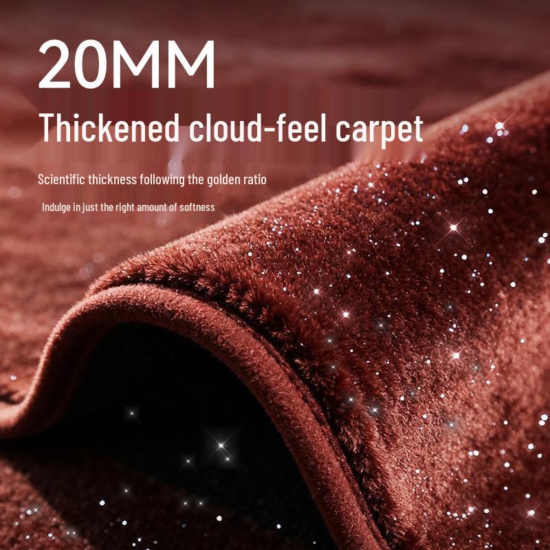 Zhiji LS9 Original Car Starry Sky Velvet Floor Mats - Decorative Roman Carpet Accessories