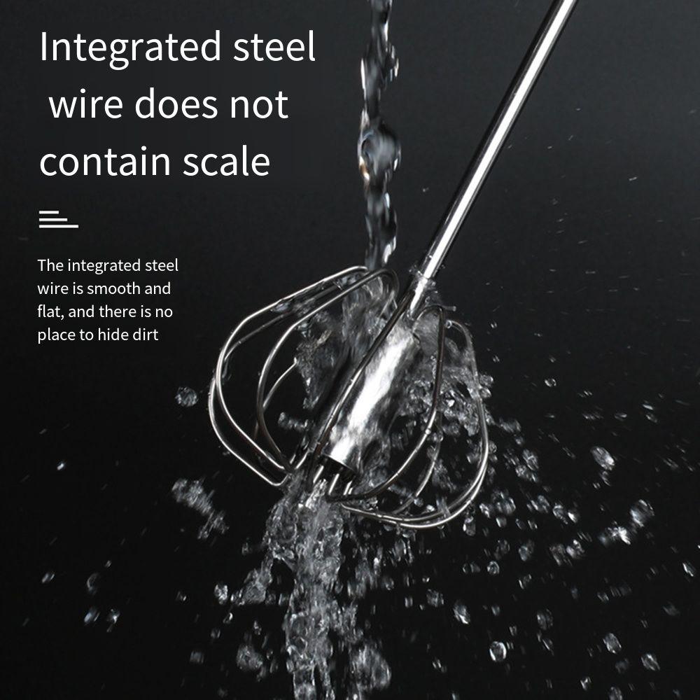 Versatile Semi-Automatic Whisk Multi-size Rotary Whisk Blender Durable Hand Push Egg Beater  Egg