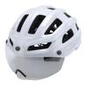 Bike Helmet with Magnetic Photochromic Goggles PC EPS Windproof Impact Proof Lightweight Breathable Cycling Helmet for