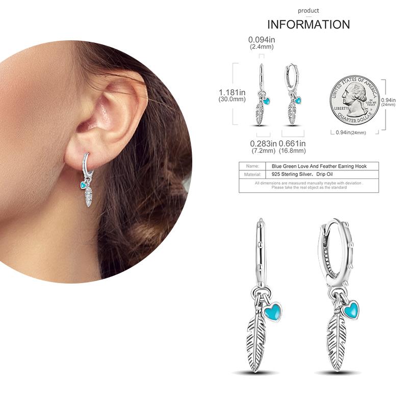 NEW Round Original CZ Hoop Earrings Heart U Shape Moon Star Unicorn Earring for Women Party Engagement Jewelry Gift