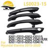 Elantra Exterior Door Handle Set (Parts: 82651-F2010, 82661-F2010, 82652-F2010, 82662-F2040)