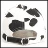 Hat Cap Cow Pattern Cool Sports Casual Animal Men Women CZ506 [White Fang] (Coffee)