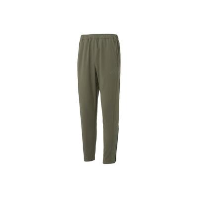 Solid Color Logo Breathable Quick-Dry Running Fitness Training Woven Casual Pants Men Bottoms KA1299