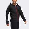 adidas Lillard Basketball Fleece-Lined Jacket for Men, Black