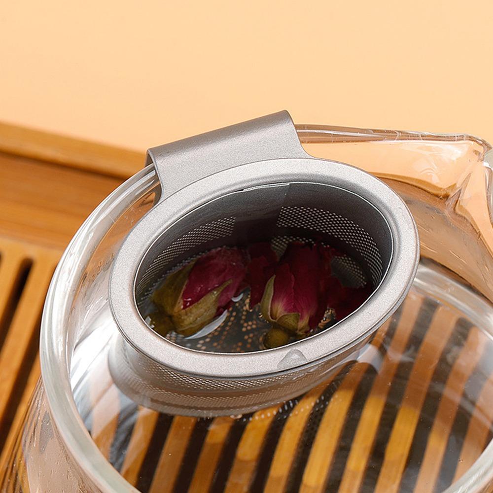 Fine Small Holes Titanium Tea Infuser Basket Titanium Loose Leaf Tea Infuser Outdoor Camping