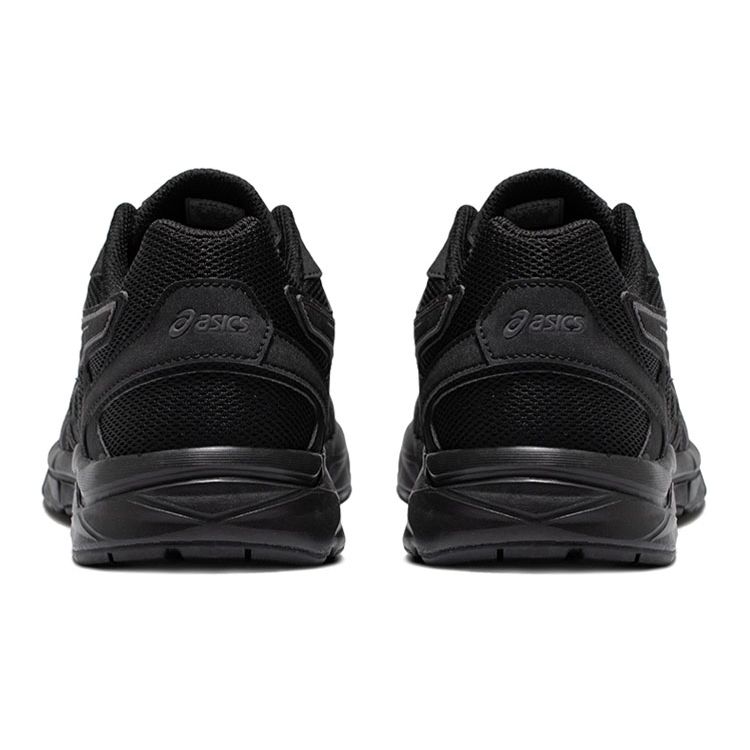 Asics Gel-Contend Cn Lightweight Comfortable Fabric Synthetic Leather Low-Top Short Distance Running Shoes Women sneaker Black 1012B463-001