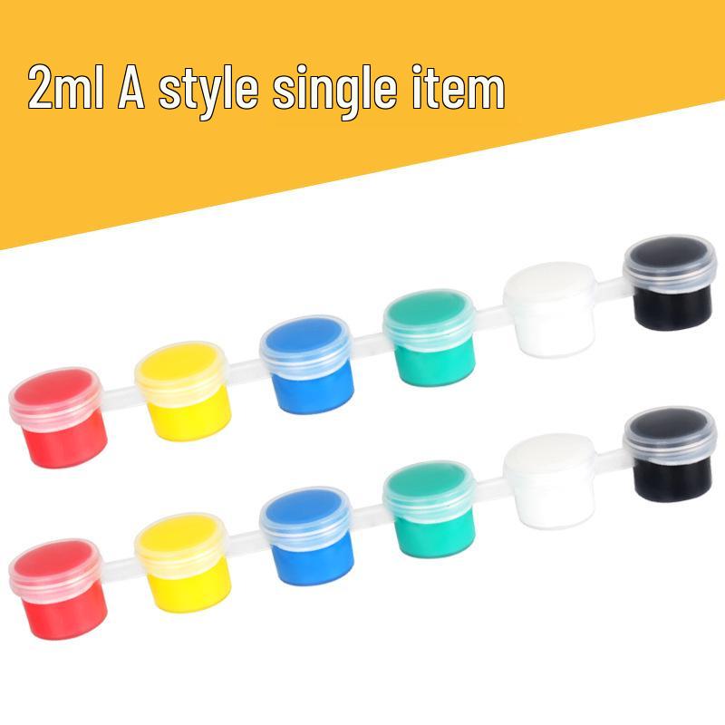 Children s Acrylic Paint Set: 6 Colors, 2ml Each for Kite & Plaster Painting 2ml