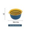 Six-Piece Double Layer Vegetable Washing Basin & Colander Set - Kitchen & Living Room Wash Basket