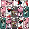 for Samsung Galaxy S25 S24 S23 iPhone 17 16 15 Xiaomi Redmi Note 14 13 12 11 Plus Pro Max XR A37 A57 Phone Case Comics Minnie Mouse OPPO Huawei Cover