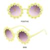UV 400 Protection Children's Round Flower Sunglasses Ocean Lens Daisy Eyewear