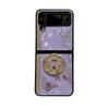 Applicable Samsung Filp7 Shell Butterfly Huawei mateX5 Rhinestone Holder FindN3 Mobile Phone Case P50 Folding