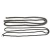 Fiberglass Rope Seal Black Stove Dark Grey Fiberglass
