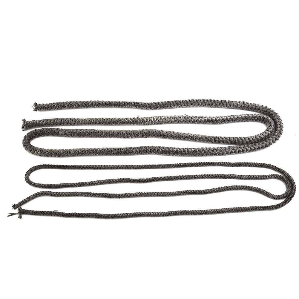 Fiberglass Rope Seal Black Stove Dark Grey Fiberglass