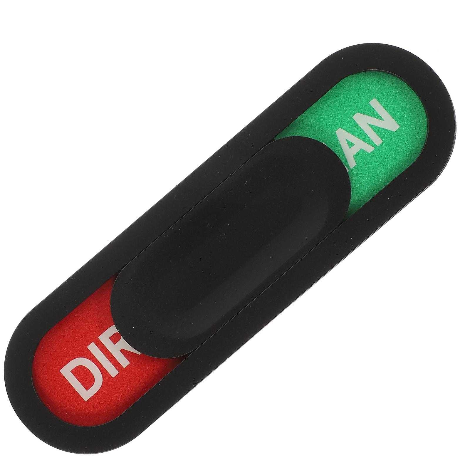 Magnetic Clean Dirty Sign Dishwasher Magnet Oval Clean Dirty Sign Magnetic Non-Scratching Sliding Indicator Home Decorations