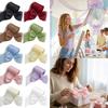 8cm 8CM Wide Flowing Light Ribbon Sparkling Material Gift Wrapping Tape DIY Crafts Ribbon Chiffon Organza