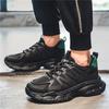 Autumn breathable mesh platform dad shoes new casual platform + shock sports shoes fashionable height-increasing men's shoes