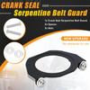 Crank Seal Serpentine ქამარი დამცავი აქსესუარი BMW 528i 335i 135i br3 S55 N54 N55 N52 7075 Aviation ალუმინის შენადნობის