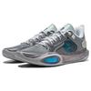 Li Ning All City 11 Sports Cushioning Low Top Basketball Shoes Unisex Gray ABAT031-9