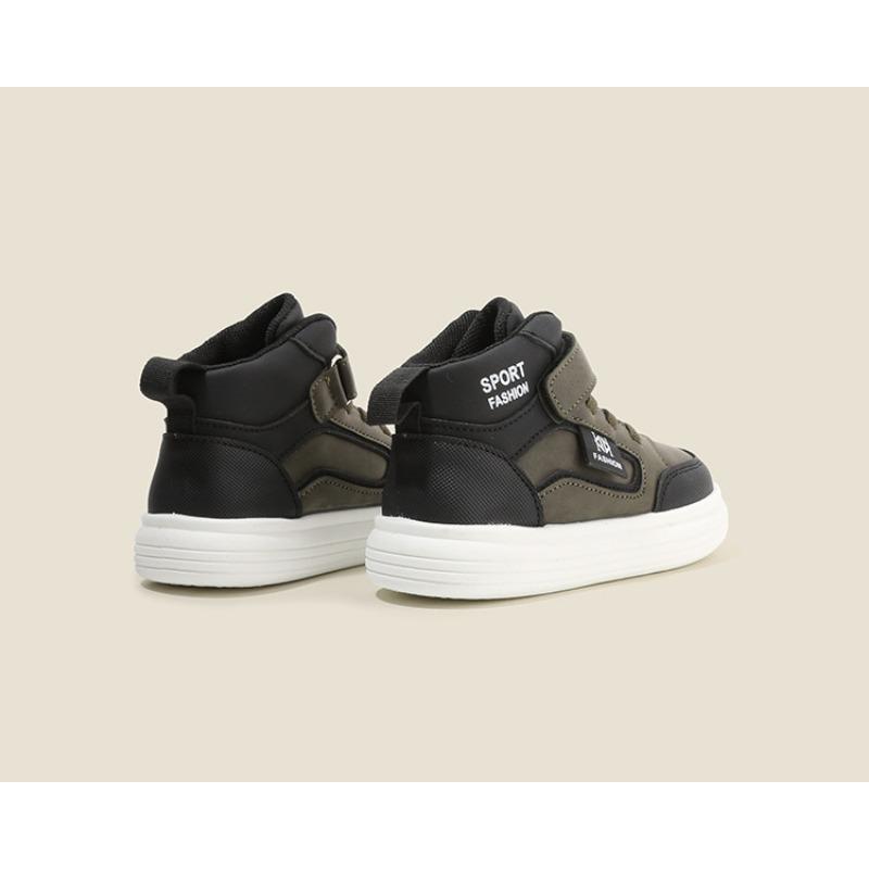 Kids Unisex High Top Platform Casual Sports Breathable Soft Sole Sneakers