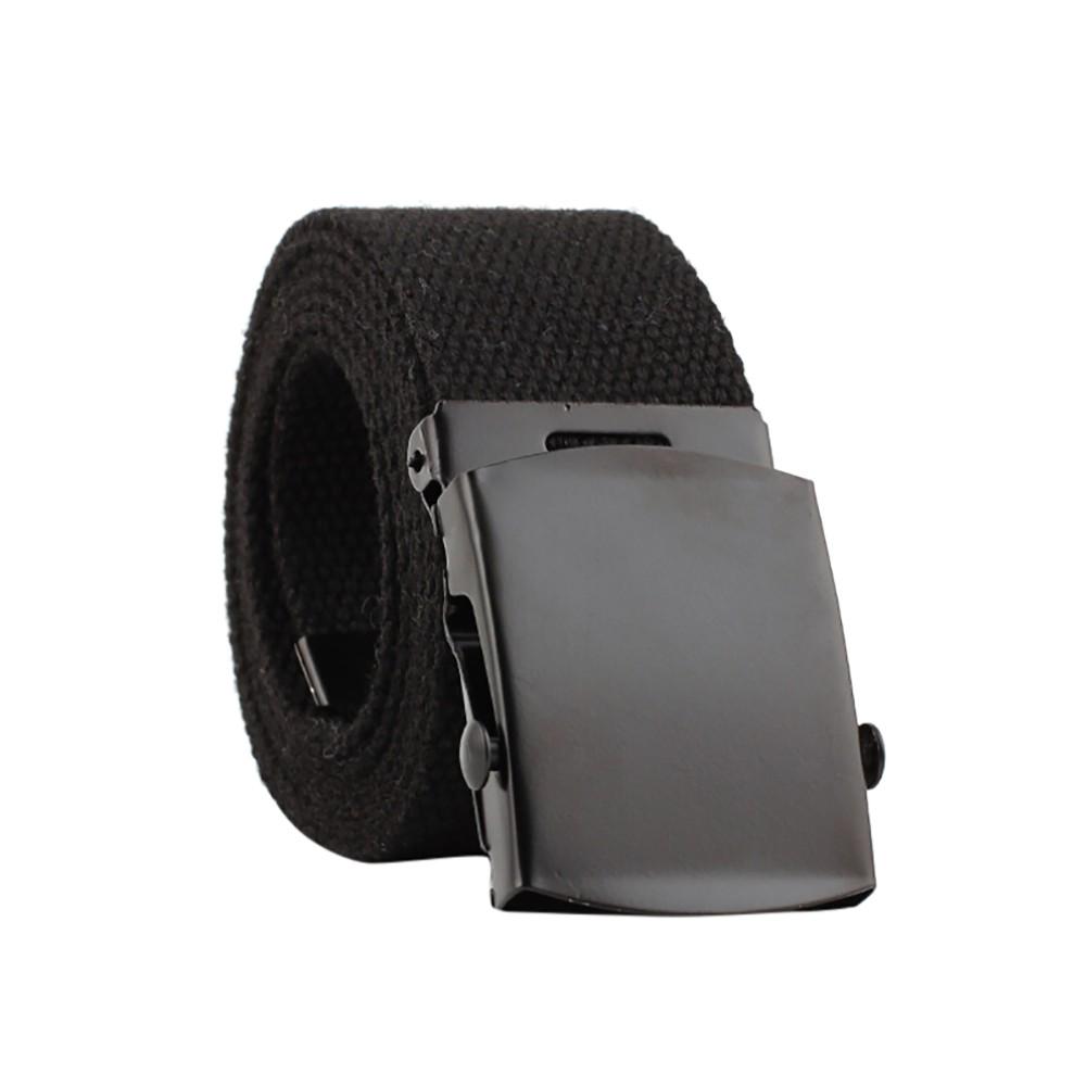 

Мужчины Женщины Автоматическая Мода Нейлоновый Ремень Пряжка Вентиляторы Холст Ремень чёрный