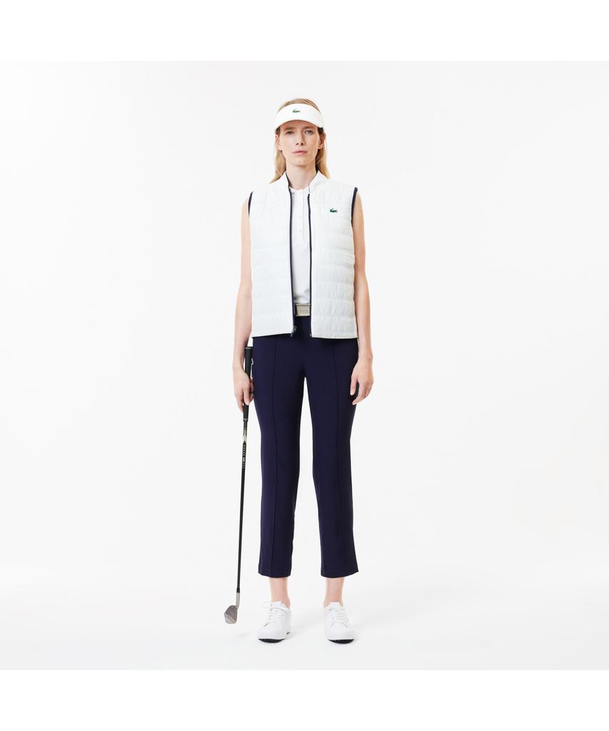 LACOSTE Women'S Golf Fine Pattern Tapered Fit Pants Hf7469-54N 166