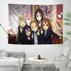 Anime KOn Colorful Tapestry Wall Hanging Cheap Hippie Bohemian Wall Tapestries Mandala Wall Hanging Sheets