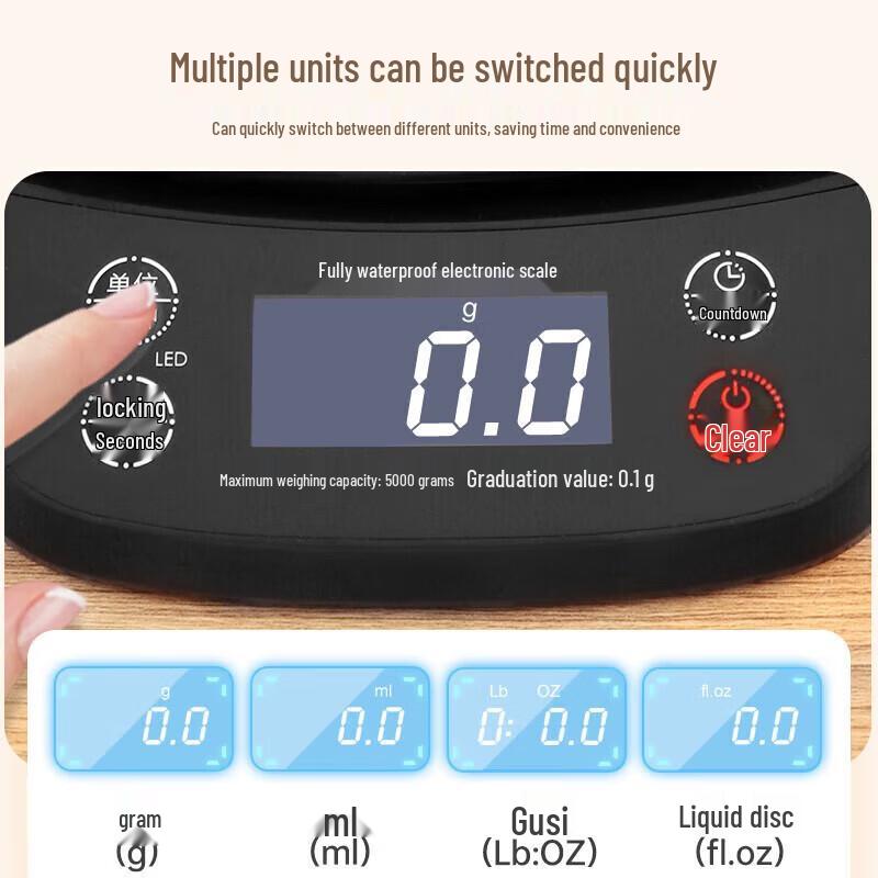 Baijie Digitale Küchen- & Backwaage