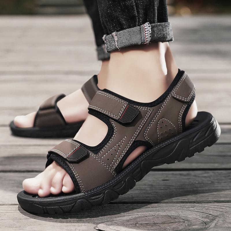 Sandals for men 2025 new style summer outerwear men breathable casual dad driving Vietnamese ins trend