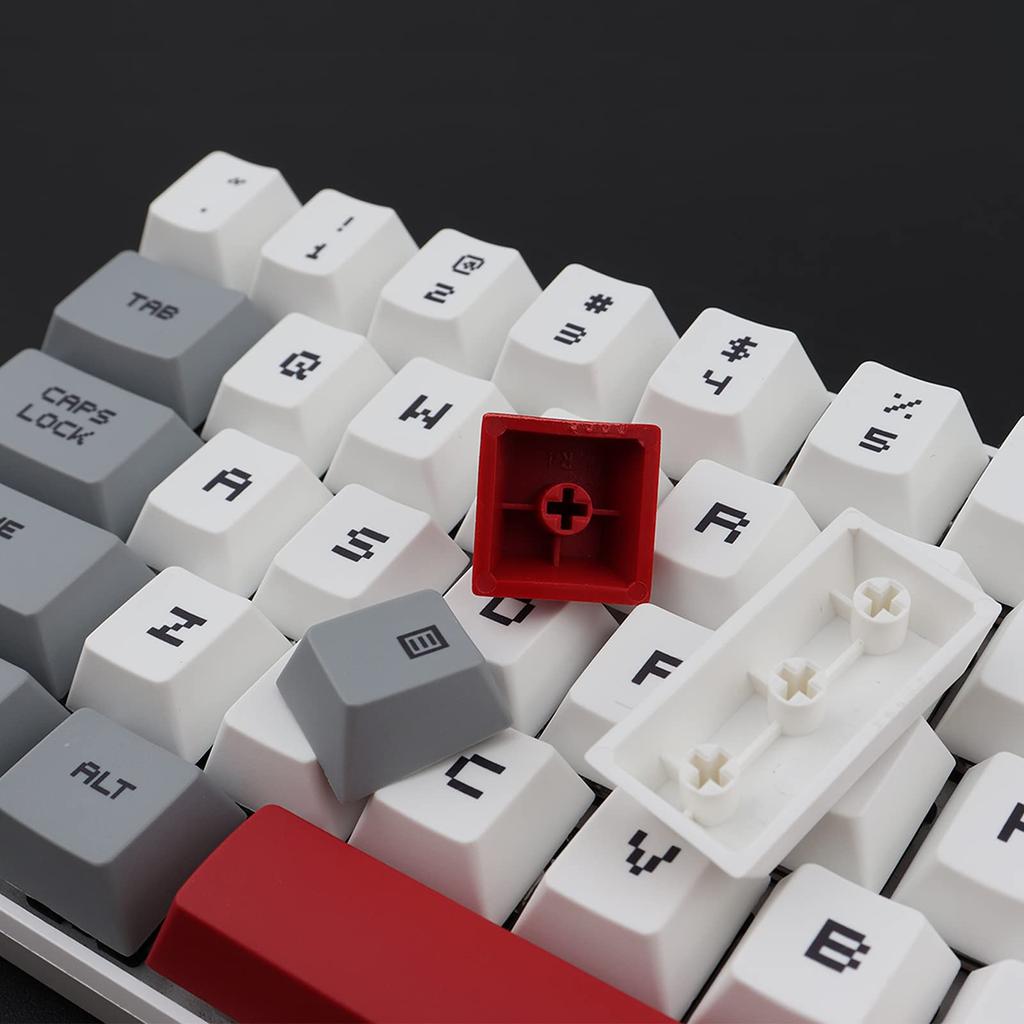 PBT Keycaps XDA Profile 108 Keys Dye-Sublimation Mechanical Keyboard Keycaps Anime Cherry MX Switch Pixel Word Theme Mechanical Keyboard