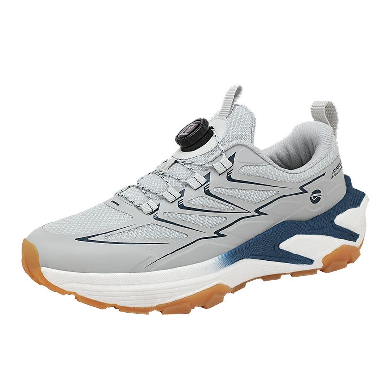 

Новые уличные беговые кроссовки с амортизацией, для альпинизма, дышащая сетка, повседневные кроссовки, обувь для пары, 36-45, трехцветные 45 светло-серый