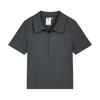 Solid Color Simple Polo Shirt Women Tops 636253-15