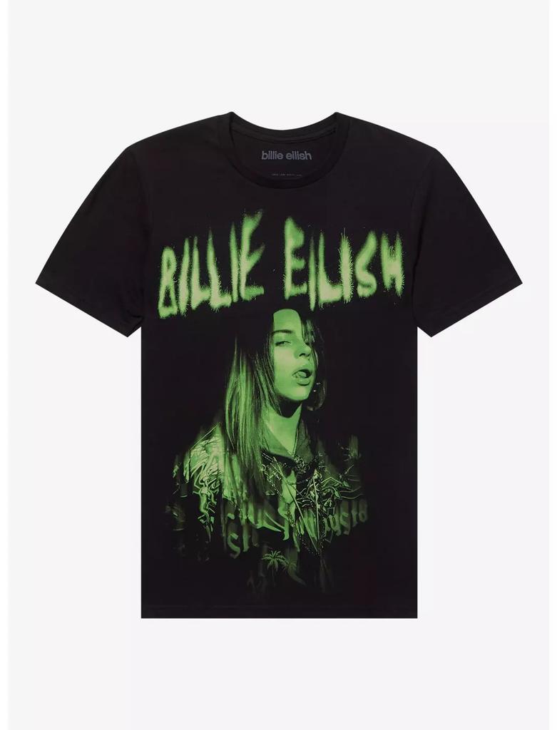 Billie Eilish Tshirt Oversized New Hot Selling Men Womens Cotton Tshirt Y2K Street Wear Casual Fashionable Tshirt
