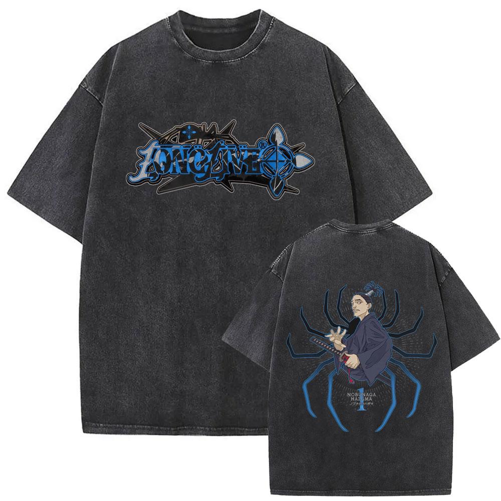 Prané Vintage Anime Hunter X Hunter Tričko Hisoka Grafické Tričko Pánské Dámské Ležérní Nadměrné Bavlněné Trička Krátký Rukáv Top