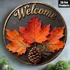 Metal Tin Sign 2D Wall Art Home Decor Flat Hanging Decorative Plaque