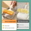 White Silicone Non-Stick Pancake Spatula: High Temperature Resistant Kitchen Tool for Frying Eggs and Tamagoyaki
