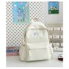 New High-value Japanese Ins Fresh and Sweet Candy-colored Backpack, Lightweight and Large-capacity Backpack for Junior High School Students