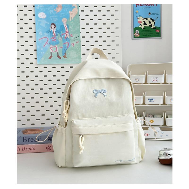 New High-value Japanese Ins Fresh and Sweet Candy-colored Backpack, Lightweight and Large-capacity Backpack for Junior High School Students