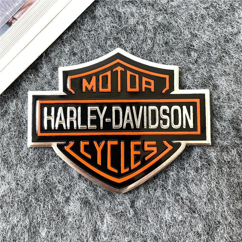 1 ks kovový hliníkový plech lebka kostra samolepka motocykly hlava 3D samolepka ocas palivová nádrž dekorativní samolepky pro Harley Davidson