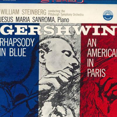 LP Record WILLIAM STEINBERG - Gershwin: Rhapsody In Blue / An Ame SRANK5516 TOP RANK Japan Classical Used