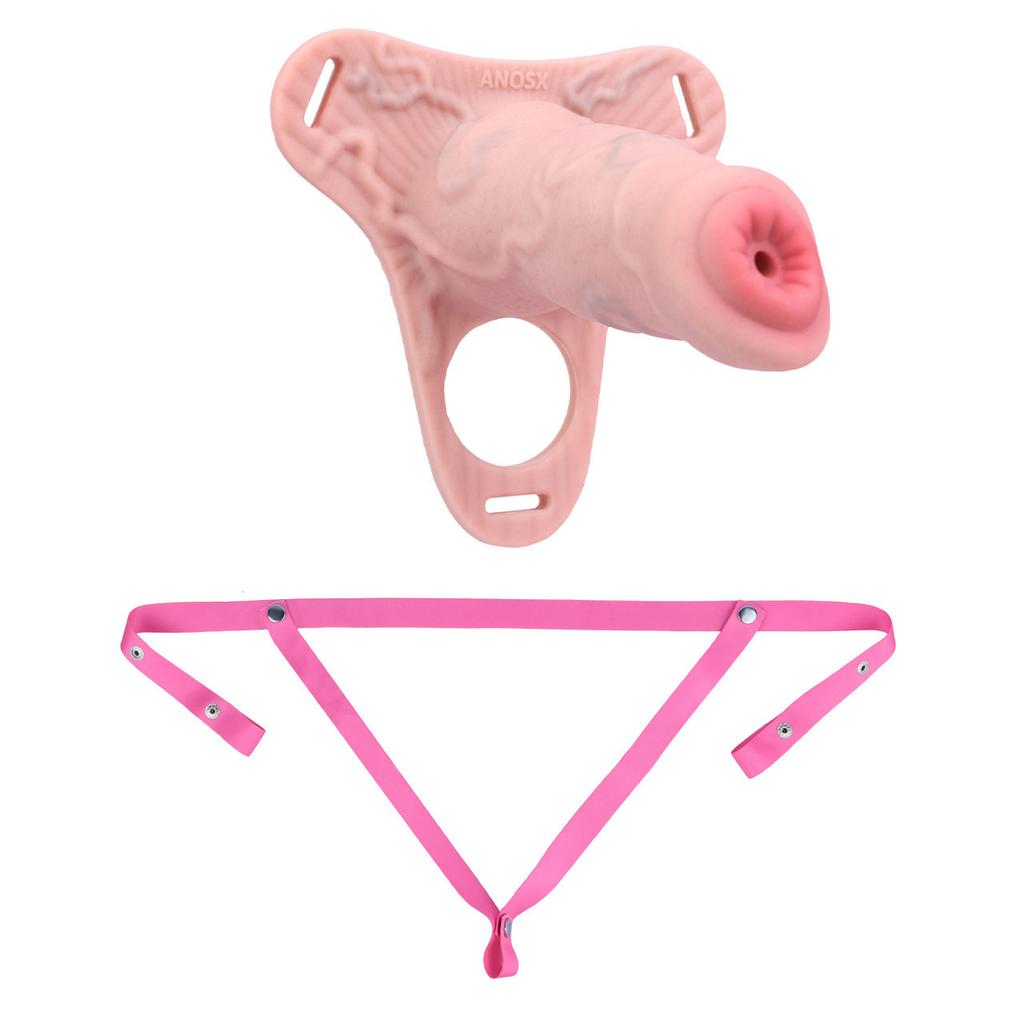 Silicone CB Lock Chastity Lock Male Penis Cage Chastity Sex Toys Cock Ring Urethral Chastity BDSM