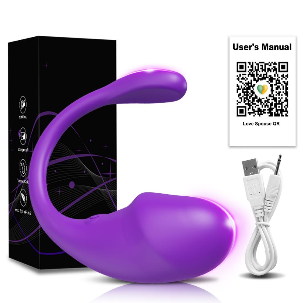 Wireless Bluetooth Vibrator APP Control G Spot Massager Dildo for Women Vibrating Egg Wearable Stimulator Female Adult Sex Toys