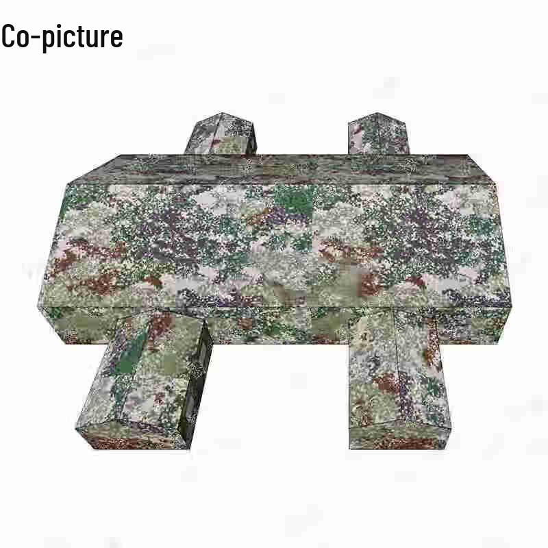 Large Camouflage Command Tent with 4 Annex Rooms