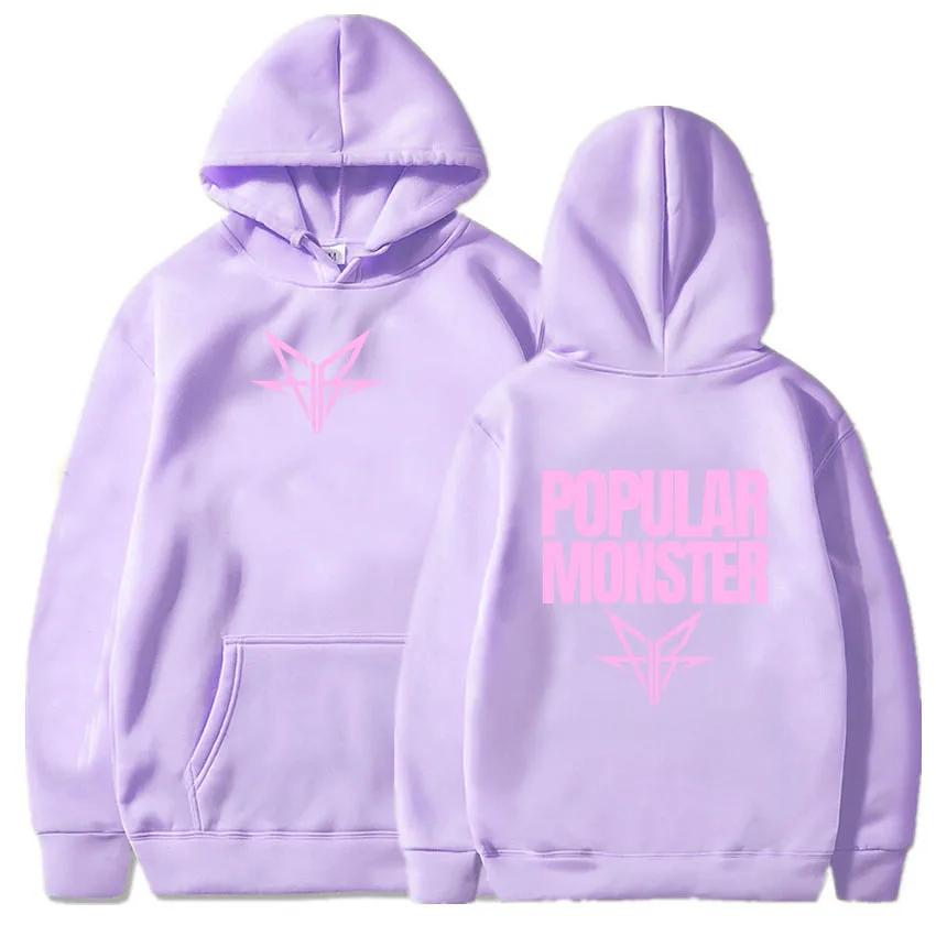 Album Popular Monstour Printing Hoodies Falling In Reverse Rock Band Sweatshirts Winter Hooded Long Sleeve Pullovers Moletom Men