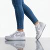 Air 1 Elevate Low - Women's Sneakers Platform Shoes White-Grey DH7004-100 ORIGINAL
