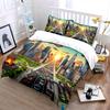 "Vibrant Cityscape Adventure" Bedding Sets Duvet Covers Pillowcases(1* Duvet Cover 2* Pillowcases Without Duvet Insert)