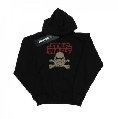 Womens/Ladies Stormtrooper Skull Logo Hoodie