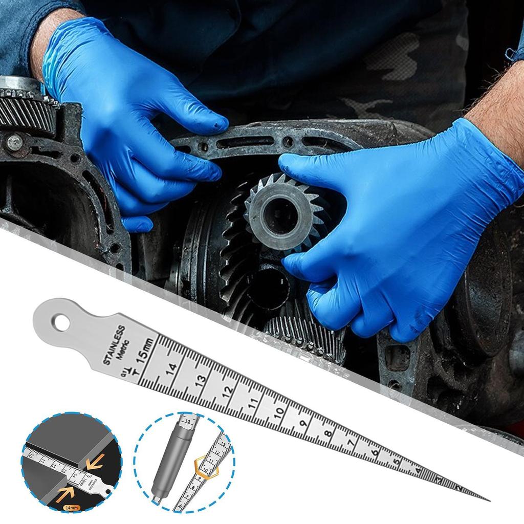 Gap Gauge Lightweight Measurement Tool Stainless Steel Measurement Toosl Set With Clear Numerical Identification For Gauging