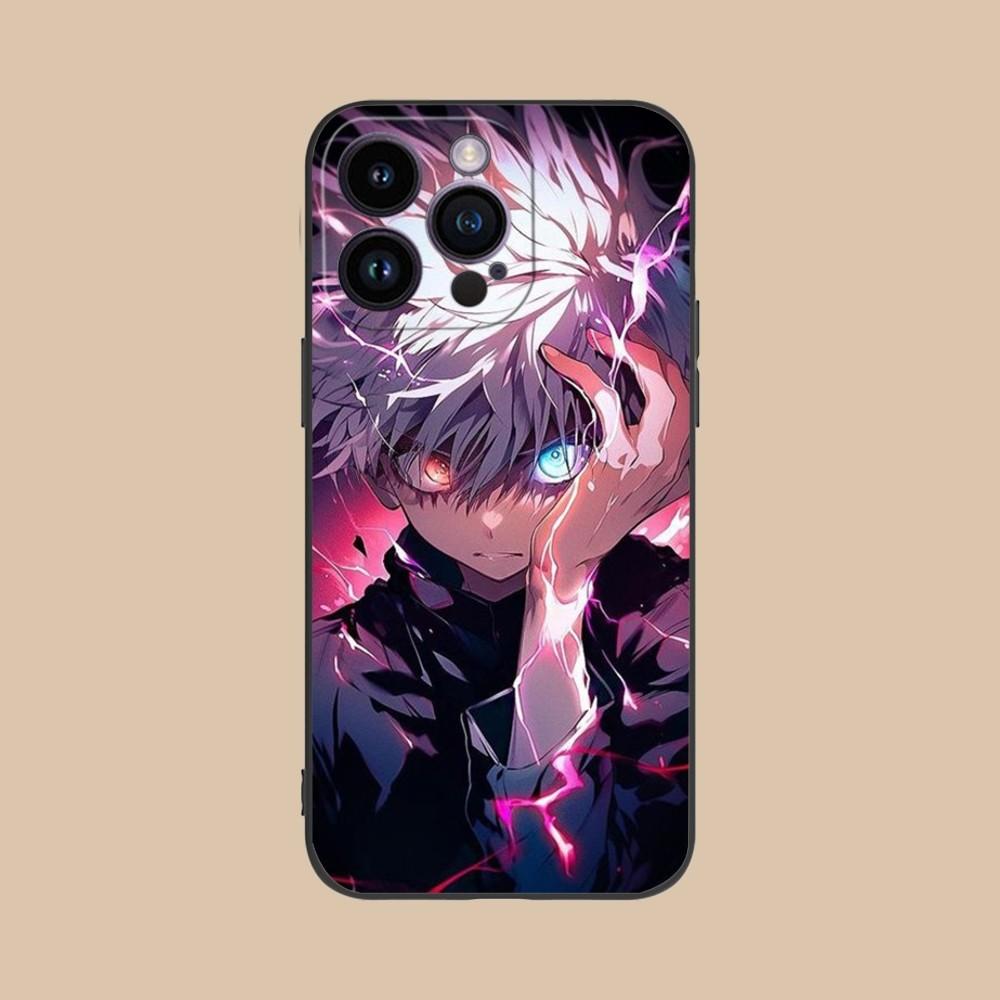Hunter Killua Mobile Cell Phone Case for iPhone 15 14 13 12 11 X XR XS 8 7 Pro Max Plus Mini Black Soft Phone Cover Funda